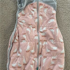Love to Dream Pink Duck Print Sleep Sack